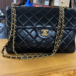 Chanel Jumbo Double sided flap